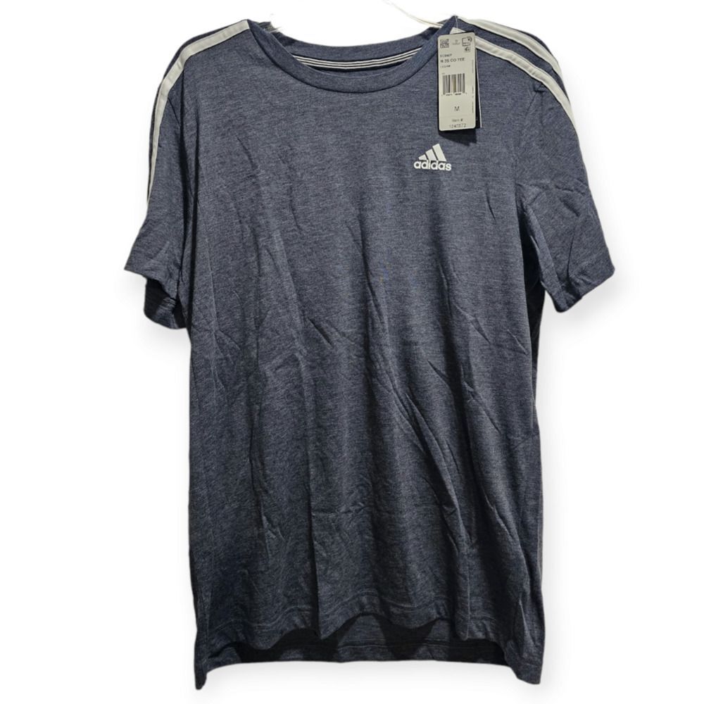 NWT Men's Climate Tee SIZE Medium Gray White